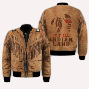 Native American Jacket, It’s All Indian Land…