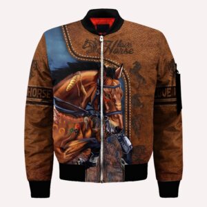 Native American Jacket, Love Horse 3D Native…