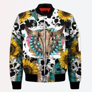 Native American Jacket, Sunflower Native American 3D…