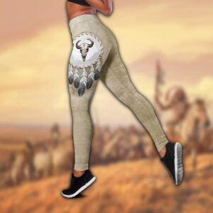 Native American Leggings Bison Native American Hollow Tanktop Leggings Set Native American Tank Tops 3 nahspk.jpg