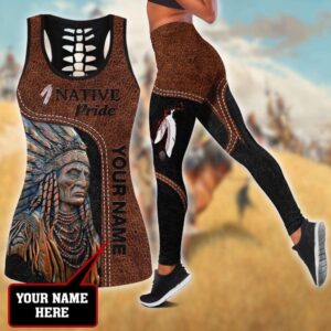 Native American Leggings, Customize Name Pride Native…