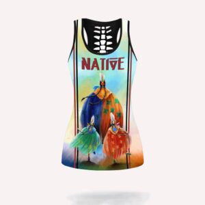 Native American Leggings Harmonious Balance Native American 3D Legging Tank Top Set Native American Tank Tops 2 zxhmvd.jpg