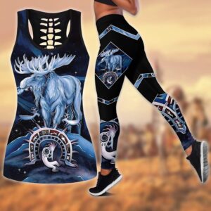 Native American Leggings, Moose Native American Hollow…
