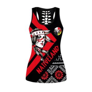 Native American Leggings Nativeland Native American Hollow Tanktop Leggings Set Native American Tank Tops 2 si9uzt.jpg