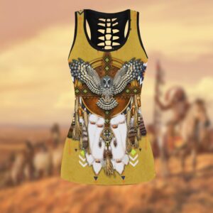 Native American Leggings Owl Bird Native American Hollow Tanktop Leggings Set Native American Tank Tops 2 j50yni.jpg