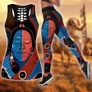 Native American Leggings, Personality Native American Hollow…