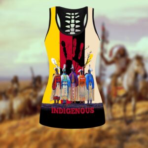 Native American Leggings Red Hand Native American Hollow Tanktop Leggings Set Native American Tank Tops 2 ccl8dd.jpg