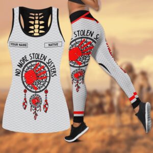 Native American Leggings, Red Hand No More…