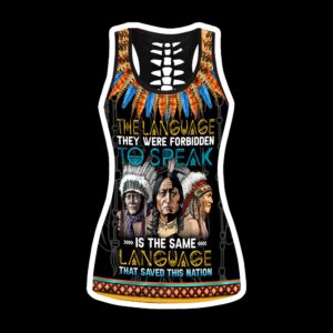 Native American Leggings The Language They Were Forbidden To Speak Native American Combo Legging Tank Top Native American Tank Tops 2 ywu2np.jpg