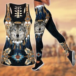 Native American Leggings, Wolf Beadwork Pattern Native…