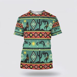 Native American T Shirt, Ancient Pattern Native…