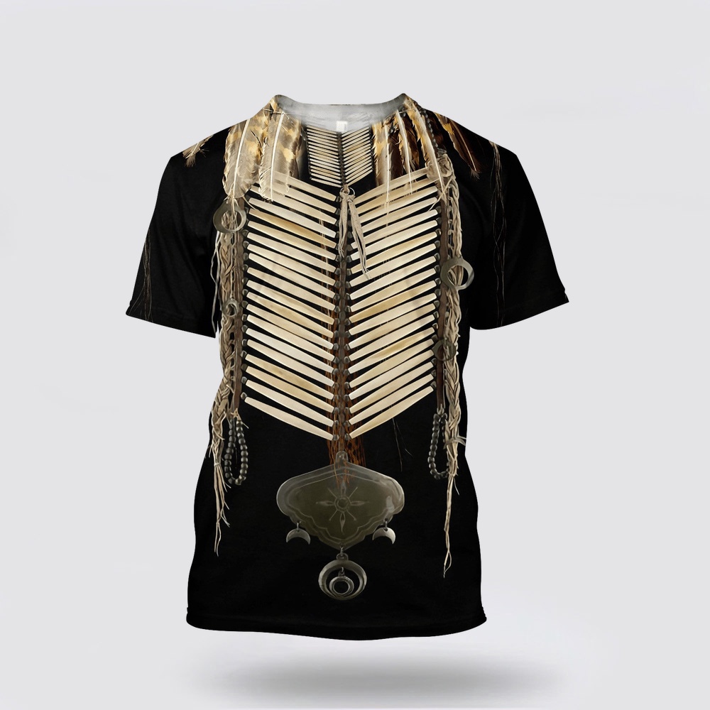 Native American T Shirt, Black Pattern Feather Native American 3D All Over Printed T-Shirt, Beautiful Native American T Shirts Native American T Shirt, Black Pattern Feather Native American 3D All Over Printed T-Shirt, Beautiful Native American T Shirts