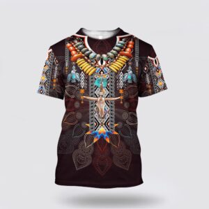 Native American T Shirt, Casual Look Native…