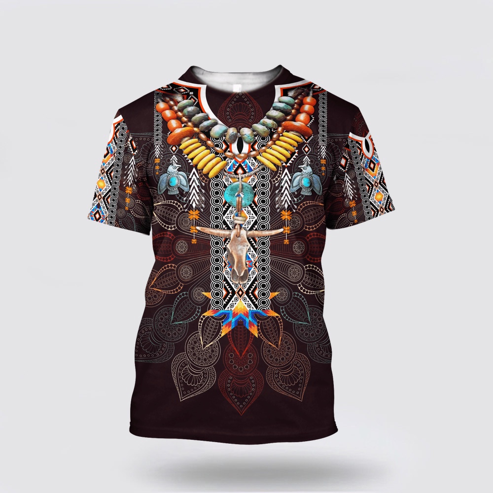Native American T Shirt, Casual Look Native American 3D All Over Printed T-Shirt, Beautiful Native American T Shirts Native American T Shirt, Casual Look Native American 3D All Over Printed T-Shirt, Beautiful Native American T Shirts