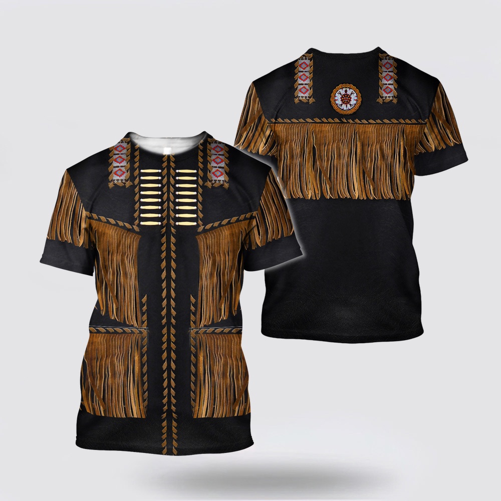 Native American T Shirt, Cowboy Motifs Native American 3D All Over Printed T-Shirt, Beautiful Native American T Shirts Native American T Shirt, Cowboy Motifs Native American 3D All Over Printed T-Shirt, Beautiful Native American T Shirts