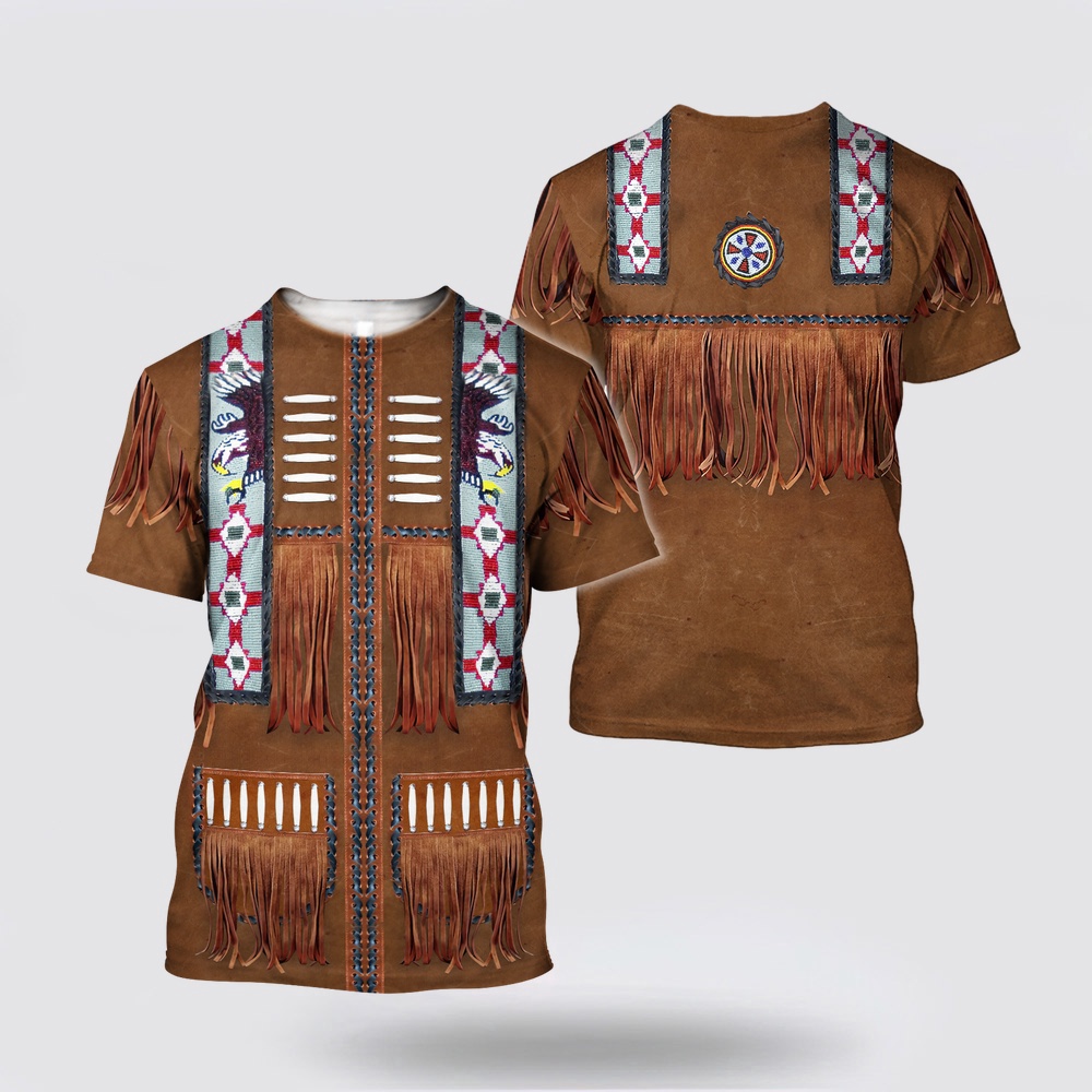Native American T Shirt, Cowboy Native American 3D All Over Printed T-Shirt, Beautiful Native American T Shirts Native American T Shirt, Cowboy Native American 3D All Over Printed T-Shirt, Beautiful Native American T Shirts