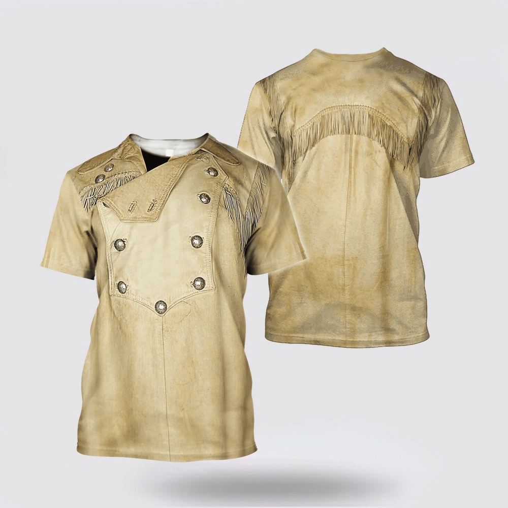 Native American T Shirt, Cowhide Motifs Native American 3D All Over Printed T-Shirt, Beautiful Native American T Shirts Native American T Shirt, Cowhide Motifs Native American 3D All Over Printed T-Shirt, Beautiful Native American T Shirts