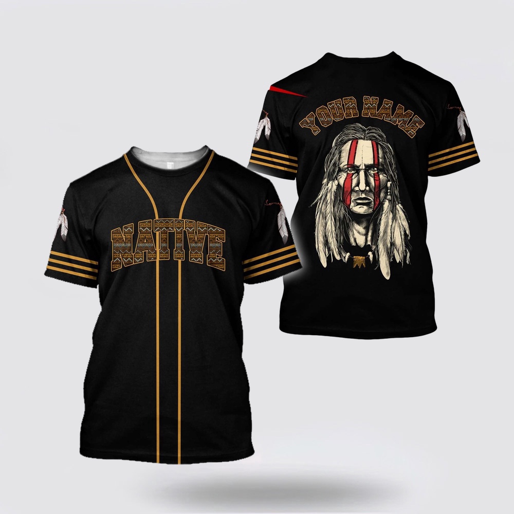 Native American T Shirt, Custom Name Aborigines Native American 3D All Over Printed T-Shirt, Beautiful Native American T Shirts Native American T Shirt, Custom Name Aborigines Native American 3D All Over Printed T-Shirt, Beautiful Native American T Shirts
