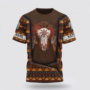Native American T Shirt, Customized Name Sacrificial…