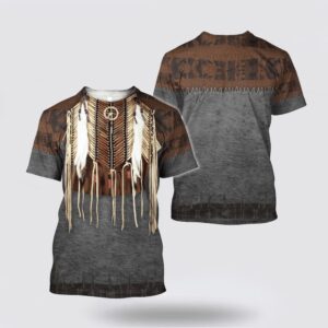 Native American T Shirt, Heritage Fashion Vibes…