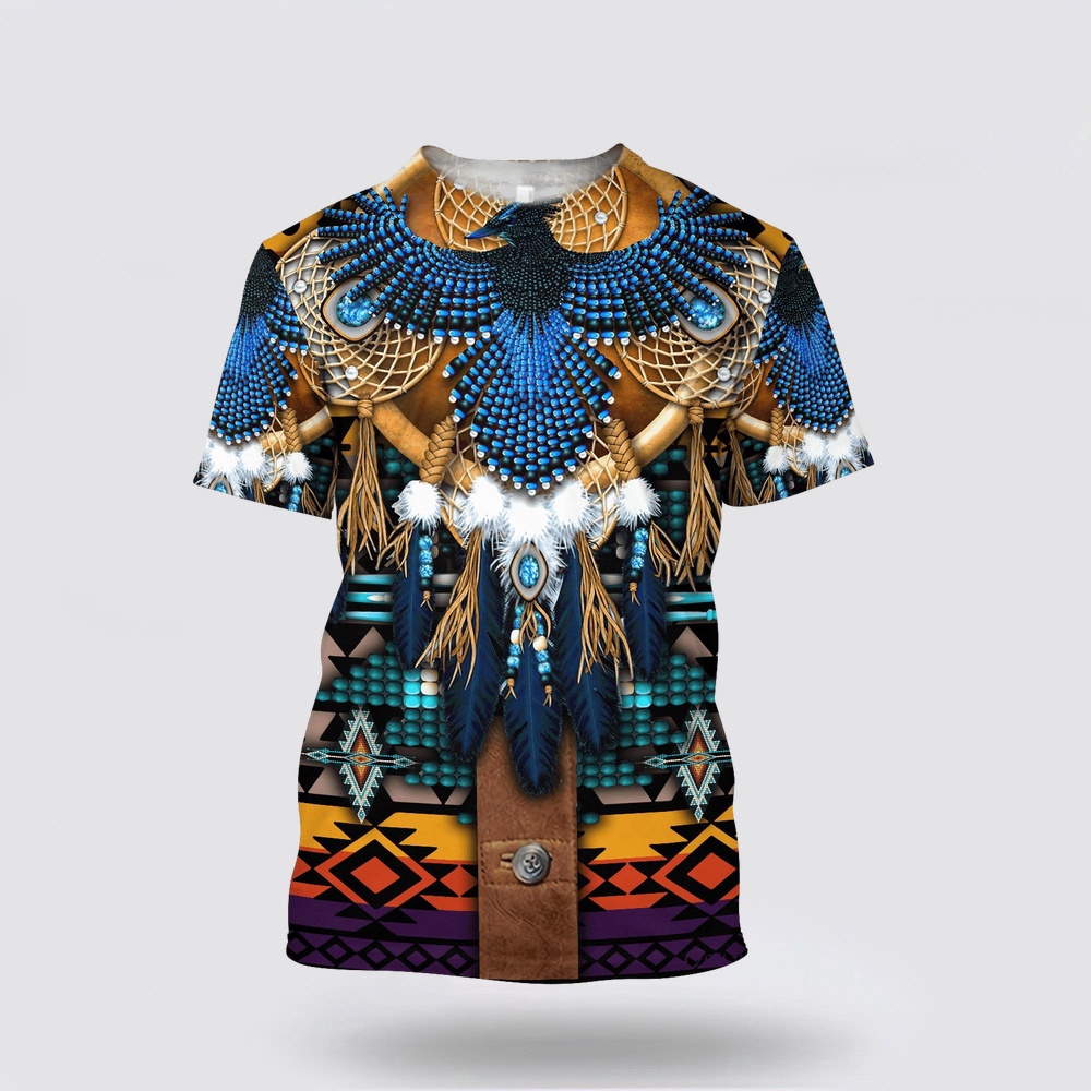 Native American T Shirt, Holy Protection Native American 3D All Over Printed T-Shirt, Beautiful Native American T Shirts Native American T Shirt, Holy Protection Native American 3D All Over Printed T-Shirt, Beautiful Native American T Shirts