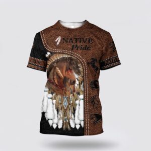 Native American T Shirt, Horse Native American…
