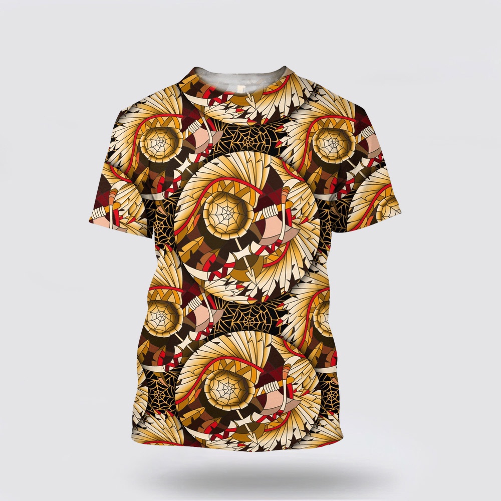 Native American T Shirt, Indigenous Culture Native American 3D All Over Printed T-Shirt, Beautiful Native American T Shirts Native American T Shirt, Indigenous Culture Native American 3D All Over Printed T-Shirt, Beautiful Native American T Shirts