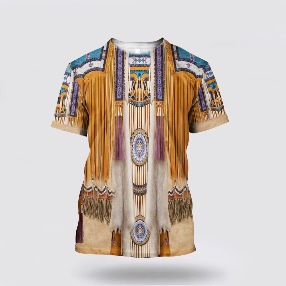 Native American T Shirt, Proud Heritage Native American 3D All Over Printed T-Shirt, Beautiful Native American T Shirts Native American T Shirt, Proud Heritage Native American 3D All Over Printed T-Shirt, Beautiful Native American T Shirts