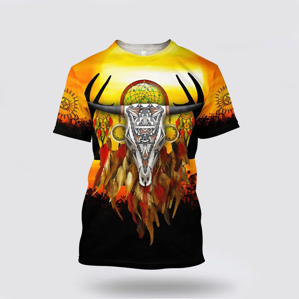 Native American T Shirt, Sacrifice To The Devine Native American 3D All Over Printed T-Shirt, Beautiful Native American T Shirts Native American T Shirt, Sacrifice To The Devine Native American 3D All Over Printed T-Shirt, Beautiful Native American T Shirts