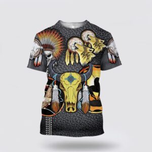 Native American T Shirt, Sacrificial Night Native…