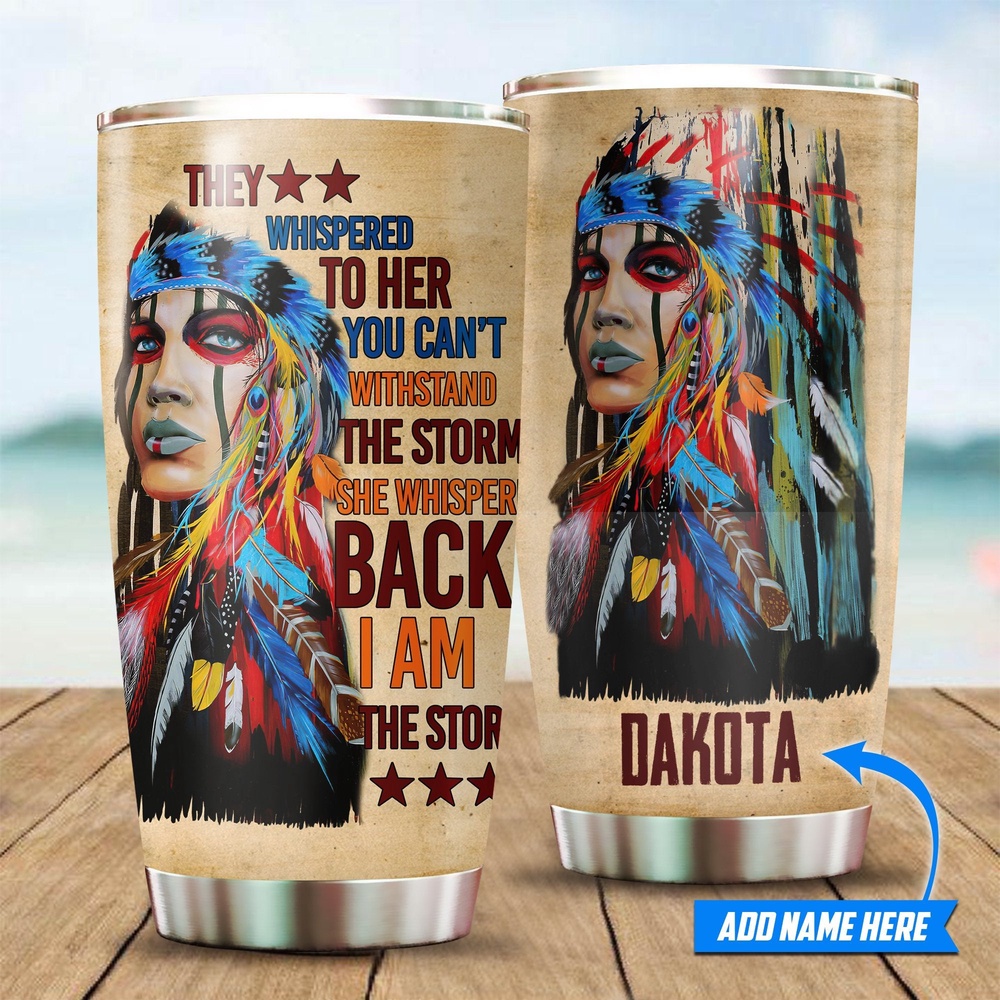 Native American Tumbler, Custom Name This Whispered Native American Steel Tumbler, American Tumbler, Native Tumbler Native American Tumbler, Custom Name This Whispered Native American Steel Tumbler, American Tumbler, Native Tumbler