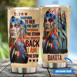 Native American Tumbler Custom Name This Whispered Native American Steel Tumbler American Tumbler Native Tumbler 4 jxgs0z.jpg