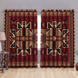 Native American Window Curtains, Ancient Patterns Native…