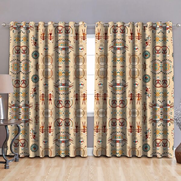 Native American Window Curtains, Ancient Ruins Native American Window Curtains, Window Curtains