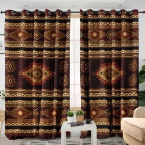 Native American Window Curtains, Classic Charm Native…