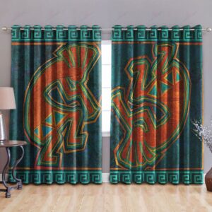 Native American Window Curtains, Classic Style Native…