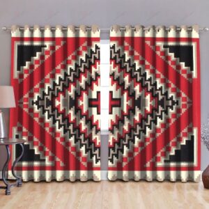 Native American Window Curtains, Eastern Style Native…