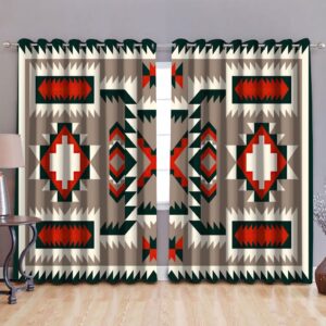 Native American Window Curtains, Ethnic Style Native…