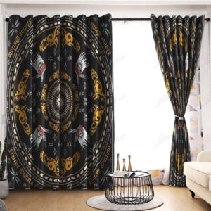 Native American Window Curtains, Never Surrender Native…