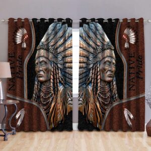 Native American Window Curtains, Pride Native American…