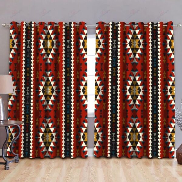 Native American Window Curtains, Southwest Pattern Native American Window Curtains, Window Curtains