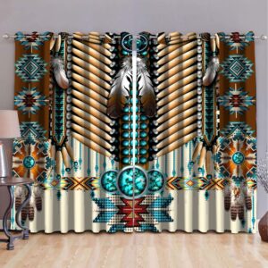 Native American Window Curtains, Vibe Cosy Native…
