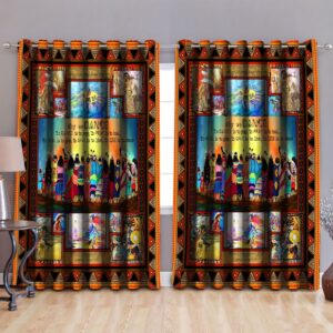 Native American Window Curtains, Why We Dance…