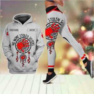 Red Hand No More Stolen Sister Native American Hoodie Leggings Set Native American Hoodies Native American Leggings 1 edkjpj.jpg