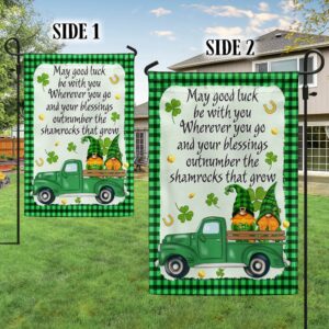 St Patrick s Flag Happy St. Patrick Day Irish Blessing May Good Luck Be With You Flag St Patrick s Day Garden Flag 3 s9ljle.jpg