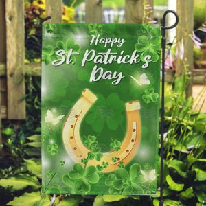 St Patrick’s Flag, Lucky Golden Horseshoe Double…
