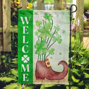 St Patrick’s Flag, Lucky Shoe Welcome Double…