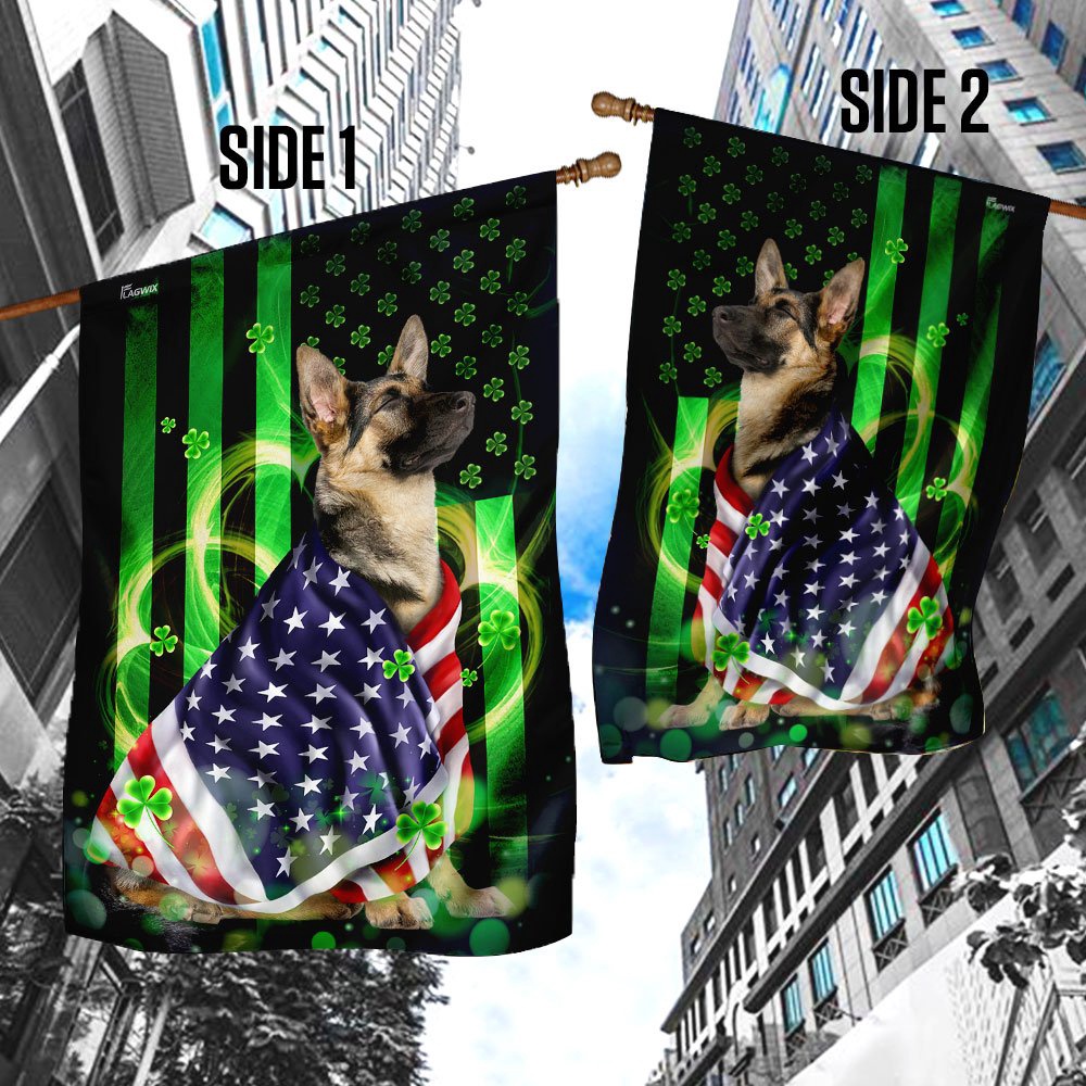 St Patrick’s Flag, Saint Patrick’s Day German Shepherd Flag, St Patrick’s Day Garden Flag St Patrick’s Flag, Saint Patrick’s Day German Shepherd Flag, St Patrick’s Day Garden Flag
