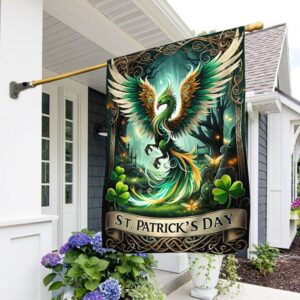 St Patrick’s Flag, The Irish Phoenix St.…
