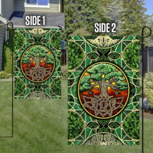 St Patrick s Flag Tree Of Life Flag Beautiful Irish Celtic Tree Of Life St Patrick s Day Garden Flag 4 w1hyvz.jpg